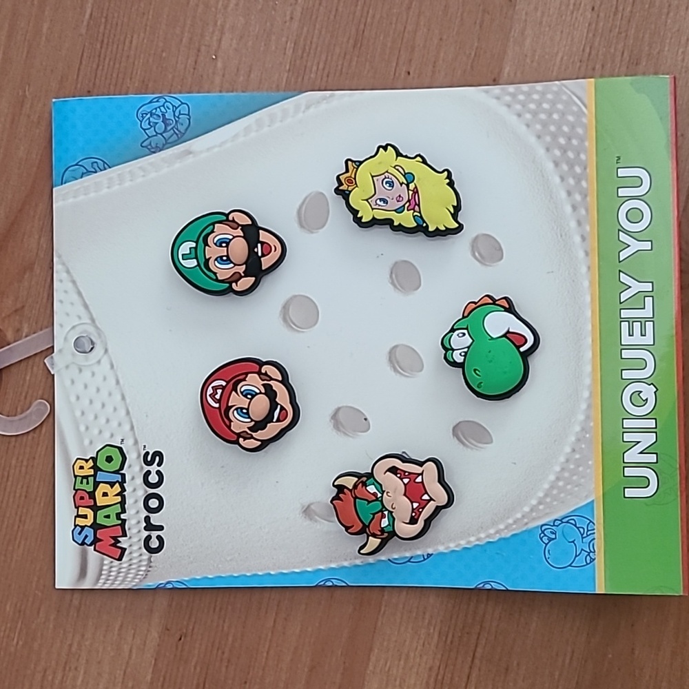 Crocs Jibbitz Super Mario 5 Pack